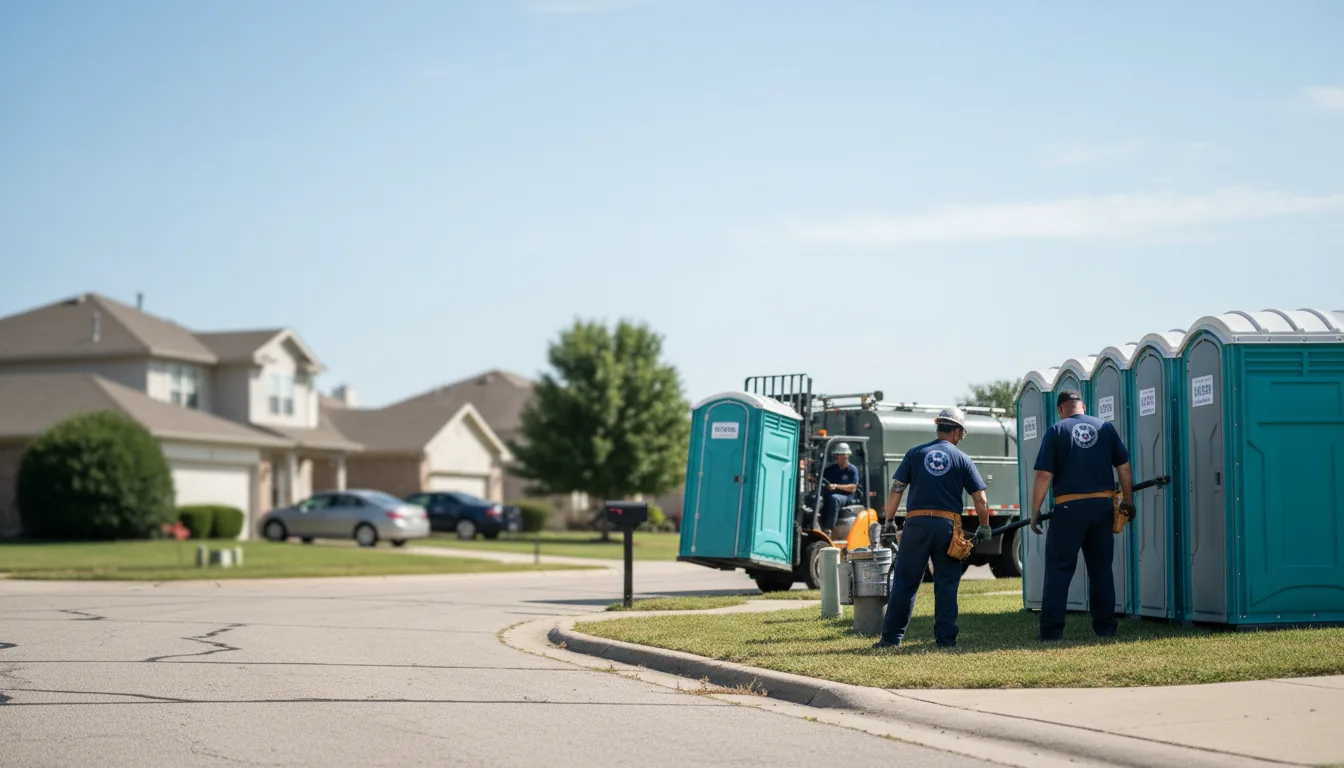 Porta Potty Rental in Elwood, IL near me